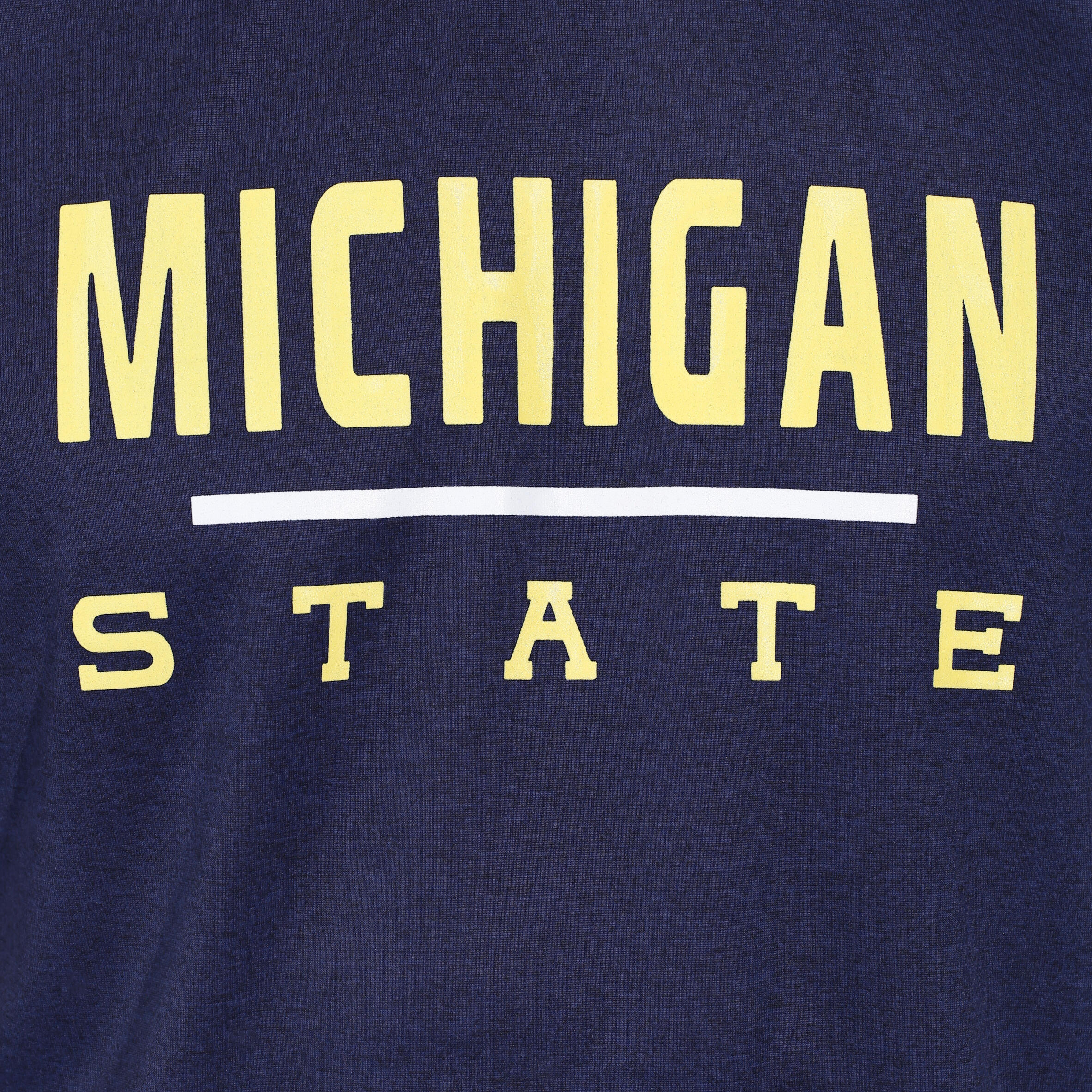 Fast Michigan Men's Basketball T-shirt - Blue Yellow 7/12