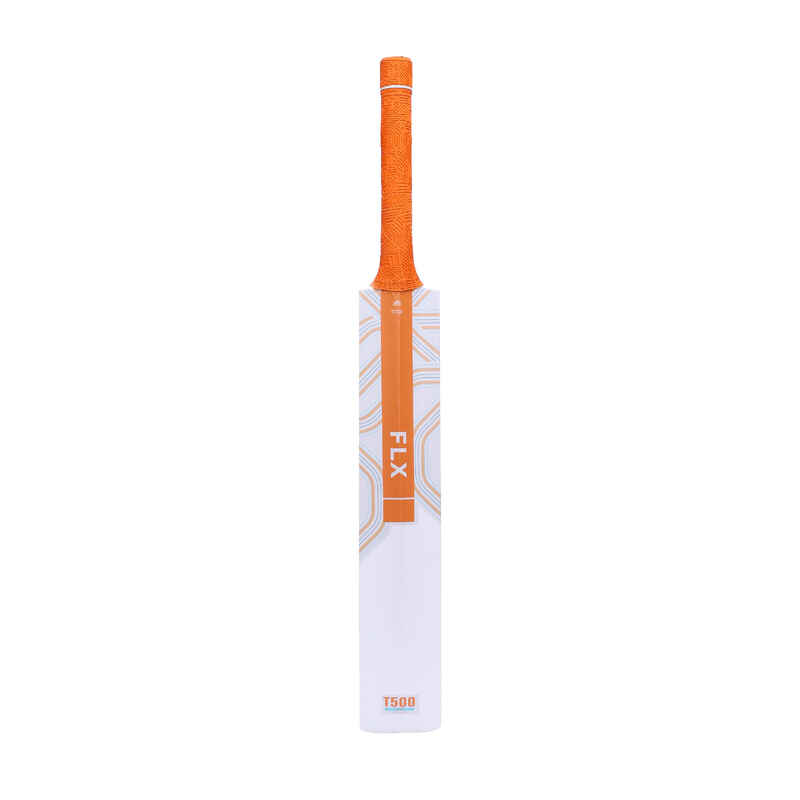 T 500 LITE KIDS TENNIS BALL CRICKET BAT ORANGE