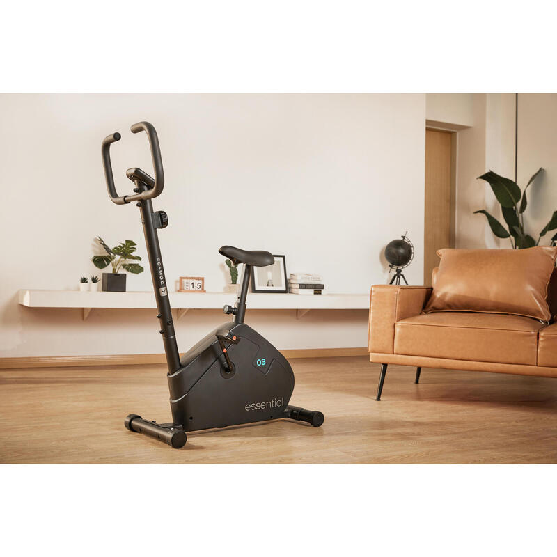 Bicicletă de apartament fitness cardio ESSENTIAL