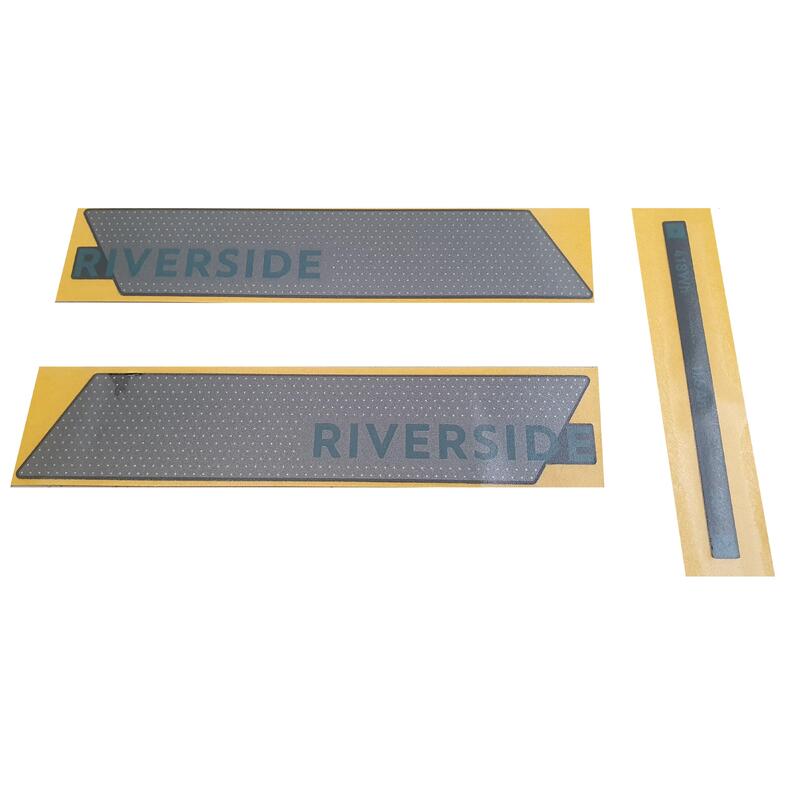 Adesivo batteria Riverside 500E grigio-verde