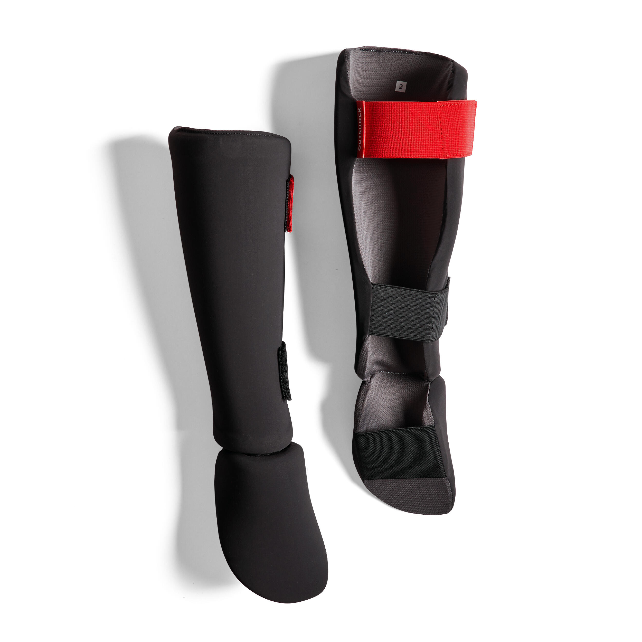 Protecții tibie-picior 100 Adult decathlon.ro imagine noua