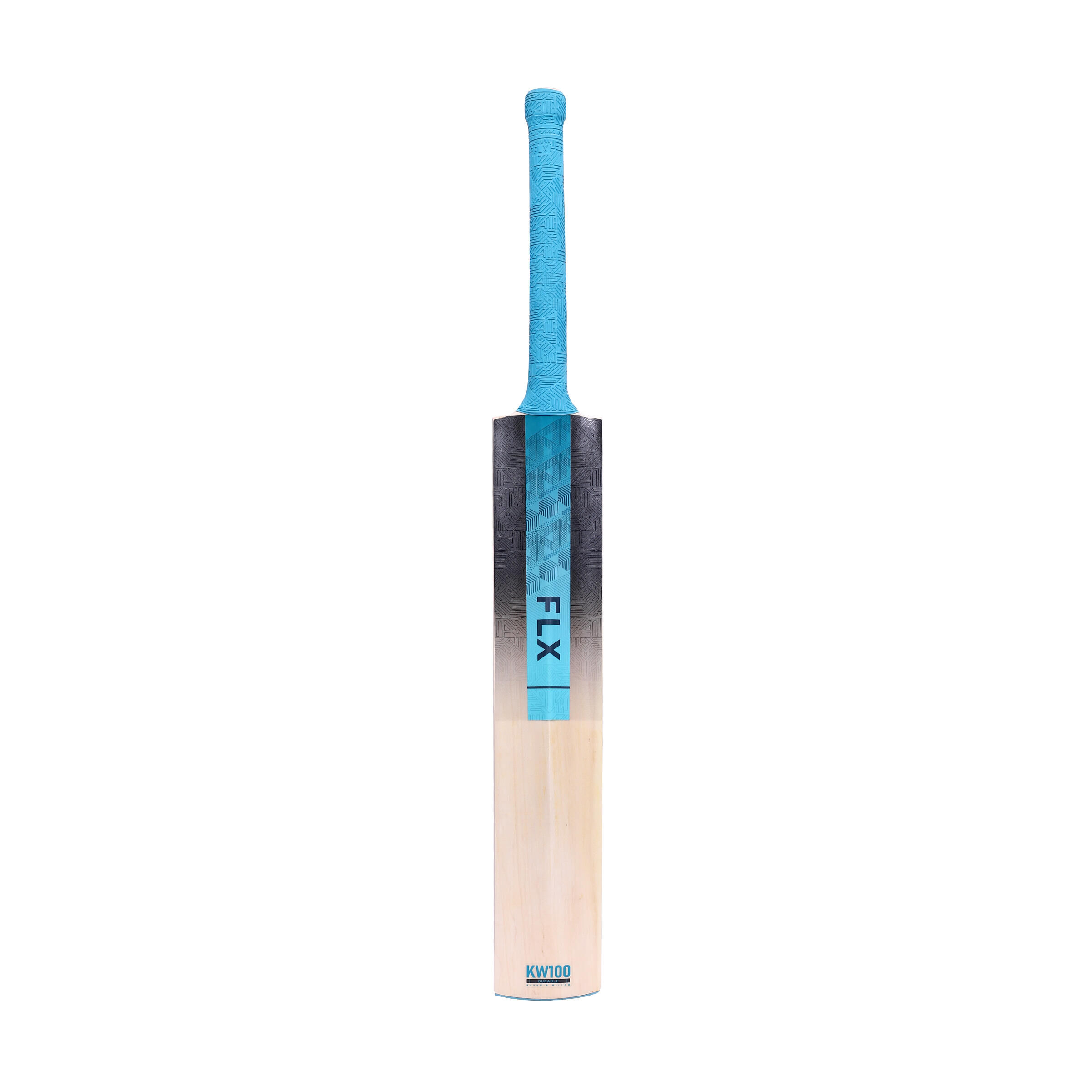 FLX KIDS KASHMIR WILLOW CRICKET BAT KW 100 DRB JR TURQUOISE