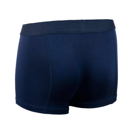 AT 500 Boy's breathable running boxers - navy blue