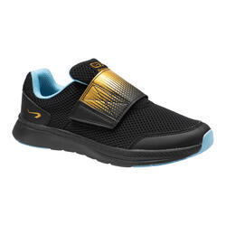 KIDS' ATHLETICS SHOES - AT EASY - BLACK GOLDEN