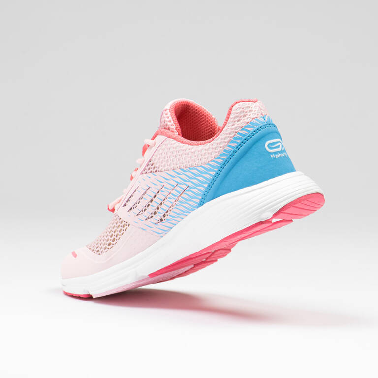 Kids' Running and Athletics Shoes AT Breath - pink and blue