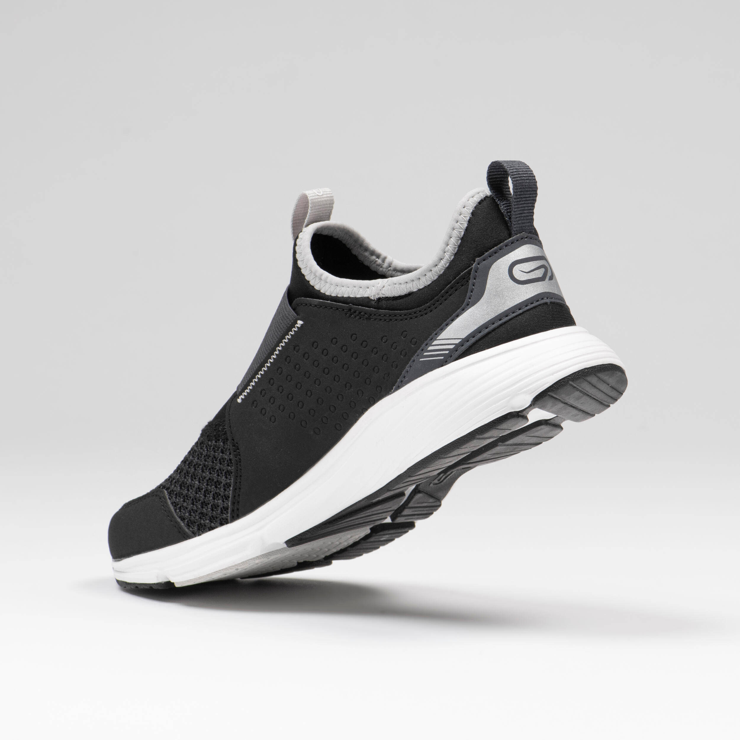 Kids' Athletics Shoes Run Support Easy - Black/Grey -  4