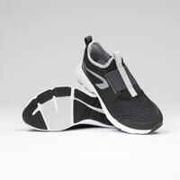RUN SUPPORT EASYحذاء رياضي للاطفال - أسود/رمادي