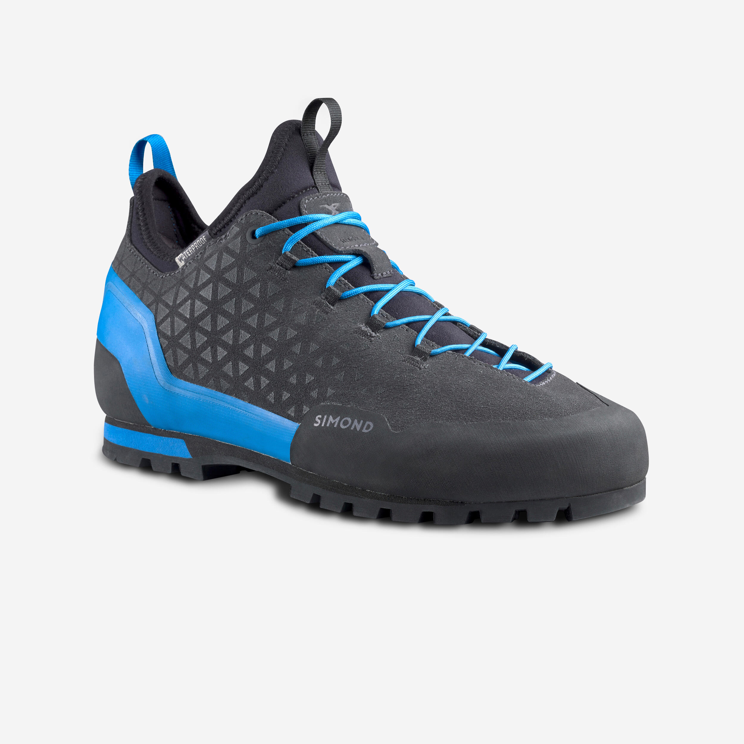 Botas de aproximación impermeable hombre - ROCK Negro SIMOND | Decathlon