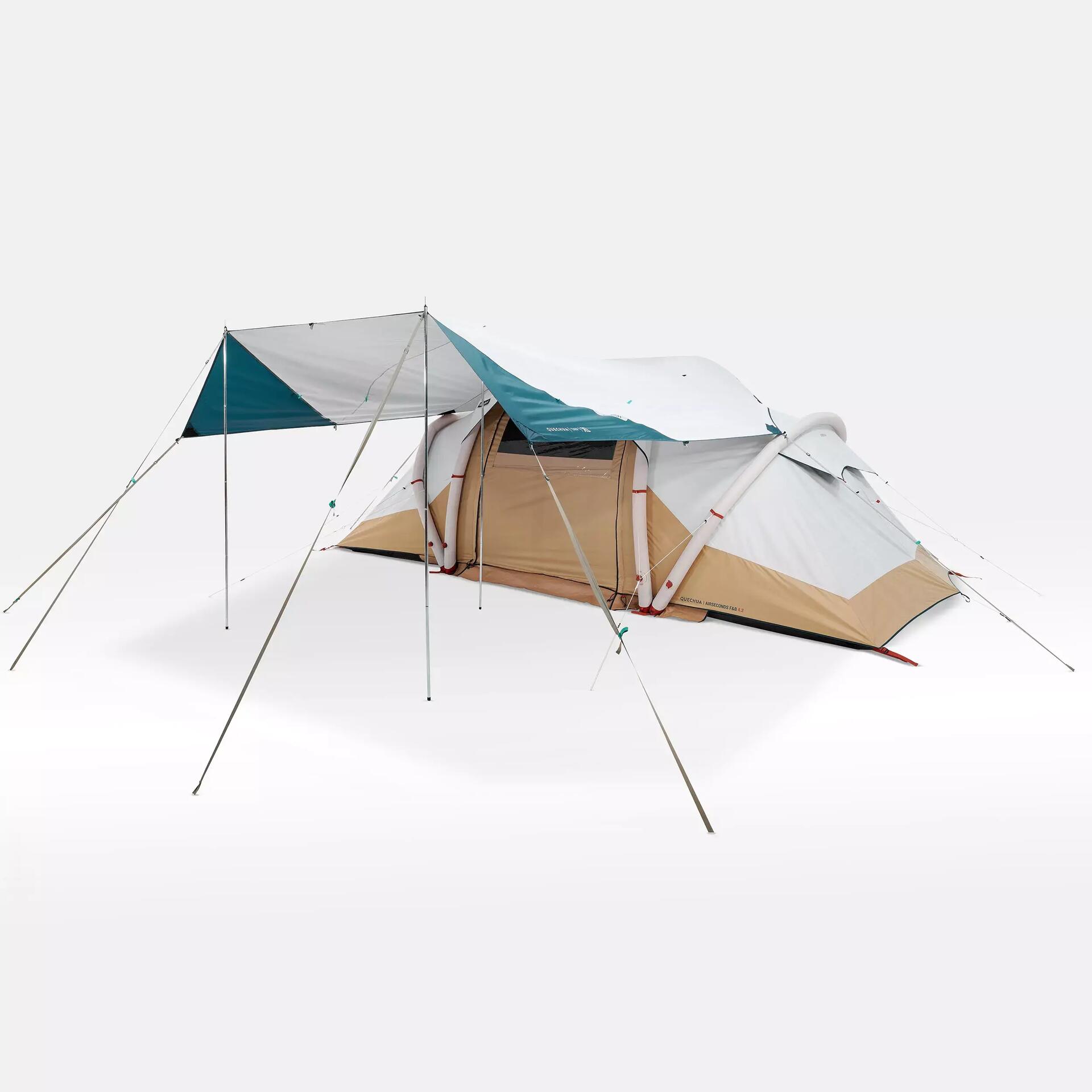 QUECHUA (ケシュア) キャンプ 多機能 タープ・ヘキサタープ UVカット 