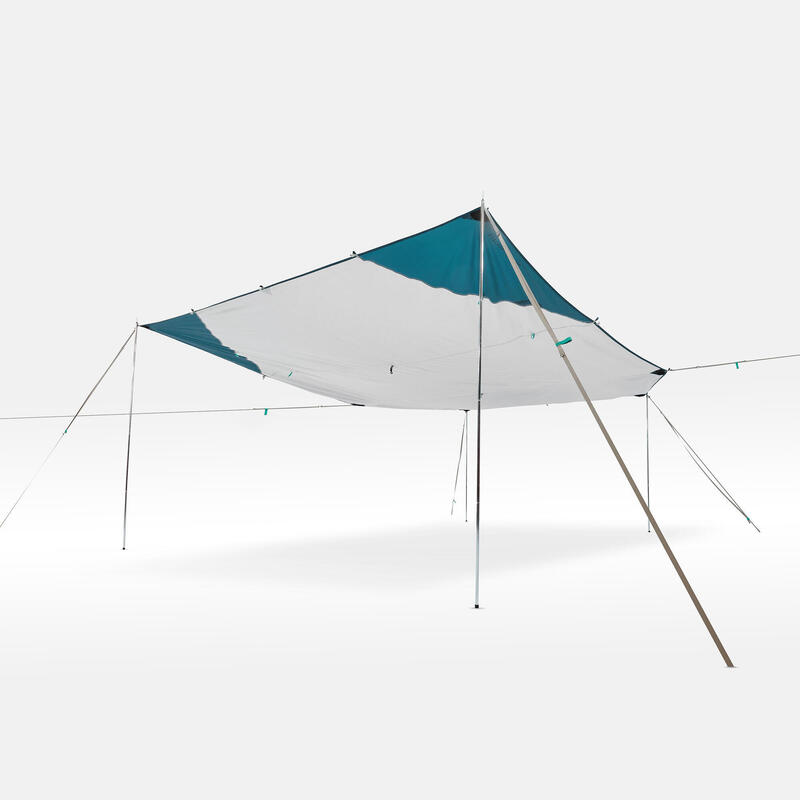 PRODUCTO OCASIÓN: Refugio Tarp Toldo Camping Multiuso Quechua Fresh XL