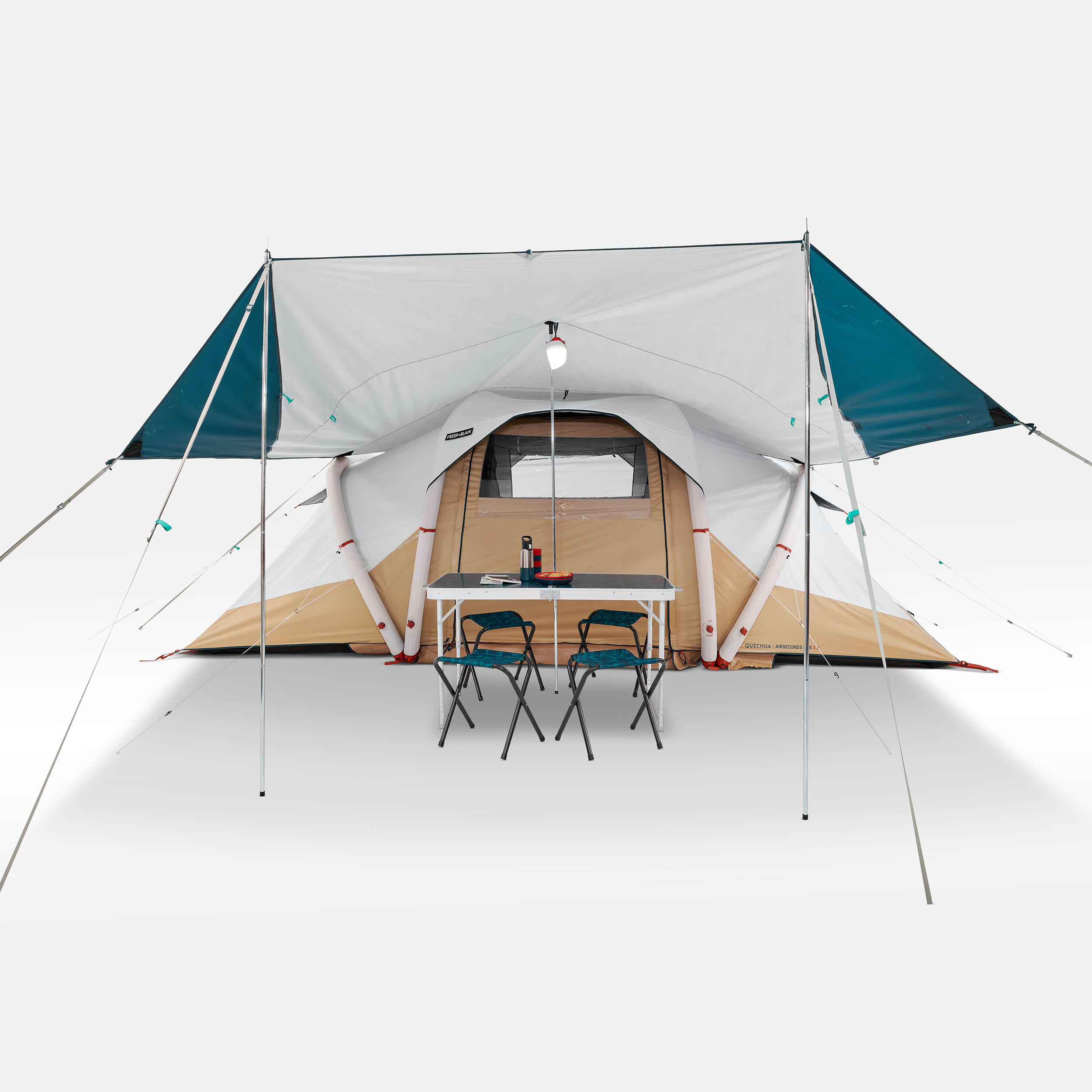 テント・タープ  QUECHUA Tarp XL QUECHUA (ケシュア) キャンプ タープ シェルター 多機能 FRESH XL