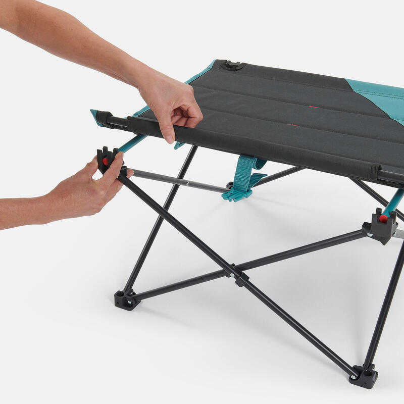 Lage opvouwbare campingtafel MH100 grijs