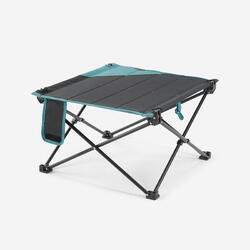 Highlander FUR075 Small pieghevole tavolo da campeggio MDF-finiture in alluminio naturale 