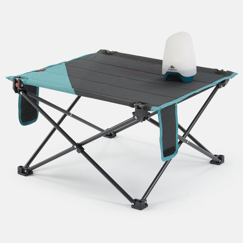 TABLE BASSE PLIANTE DE CAMPING MH100 Grise Decathlon Tunisie