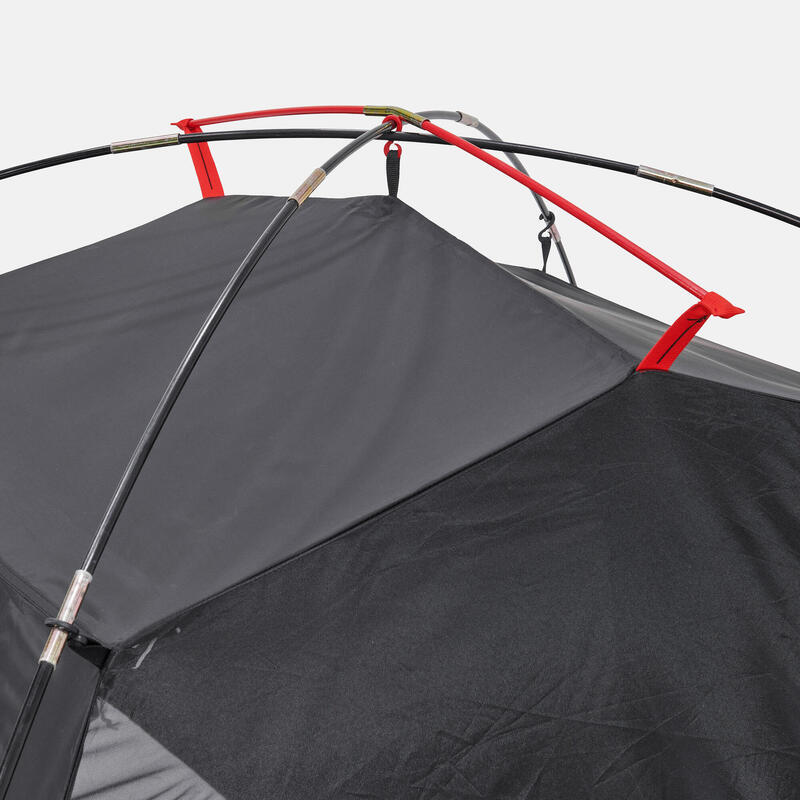 CAMPING TENT - MH100 - FRESH & BLACK - 3 PERSON