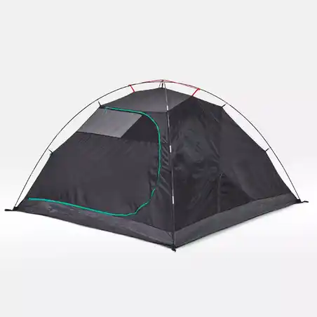 CAMPING TENT MH100 FRESH & BLACK - 3 PERSON