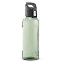 Quick-open (Tritan) plastic Hiking flask MH500 - 0.8 litre - Khaki