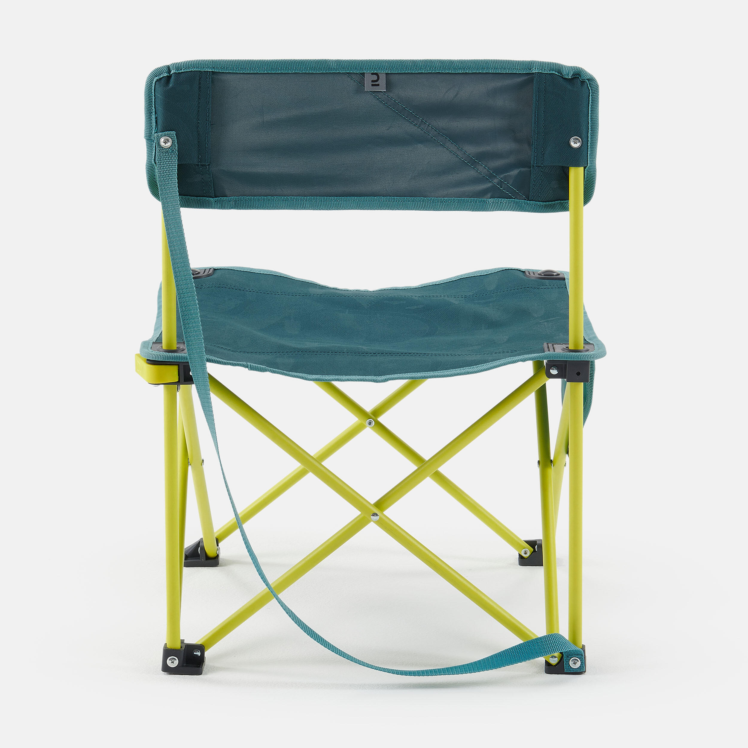 LOW FOLDING CAMPING CHAIR MH100 Yellow 6/11