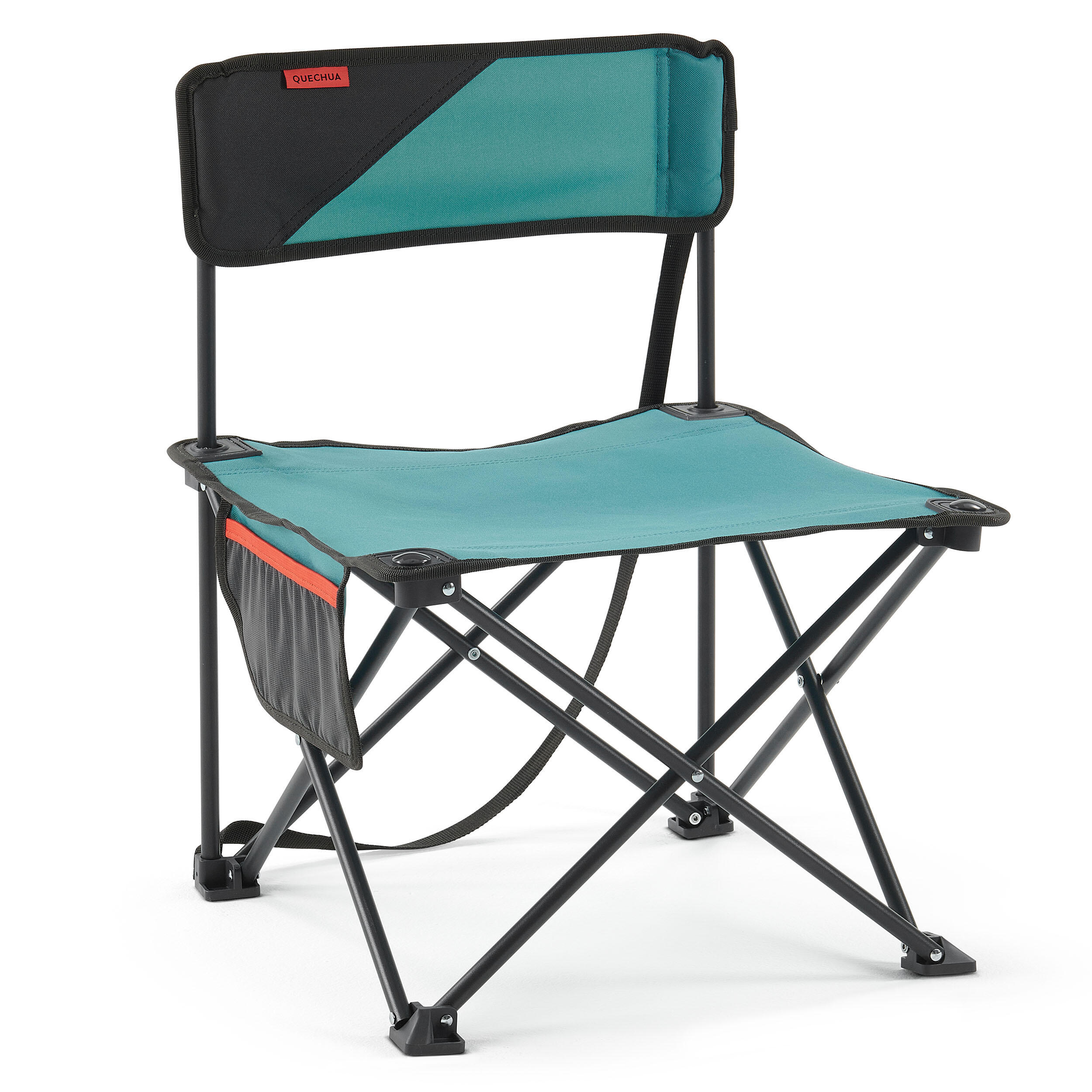 Silla Plegable Camping Quechua | Reposabrazos y Portavasos QUECHUA |  Decathlon