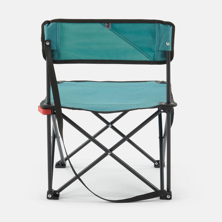 CHAISE BASSE PLIANTE DE CAMPING MH100 Bleue QUECHUA Decathlon