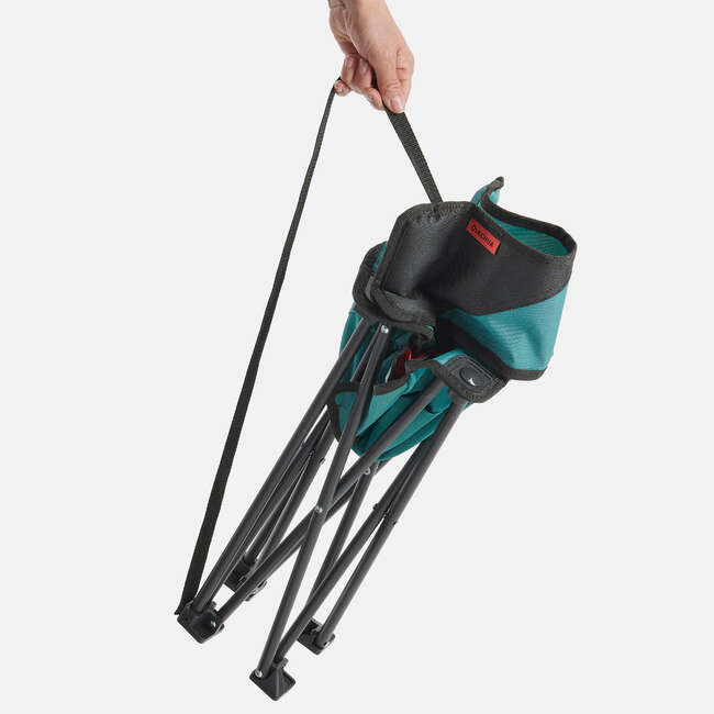 Katlanır Kamp Sandalyesi Mavi MH100 QUECHUA Decathlon