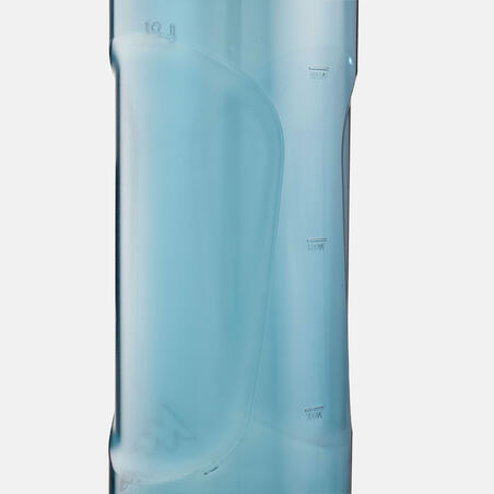 Gourde rando MH500 bouchon ouverture rapide 1,2 litre plastique (Ecozen®) bleu