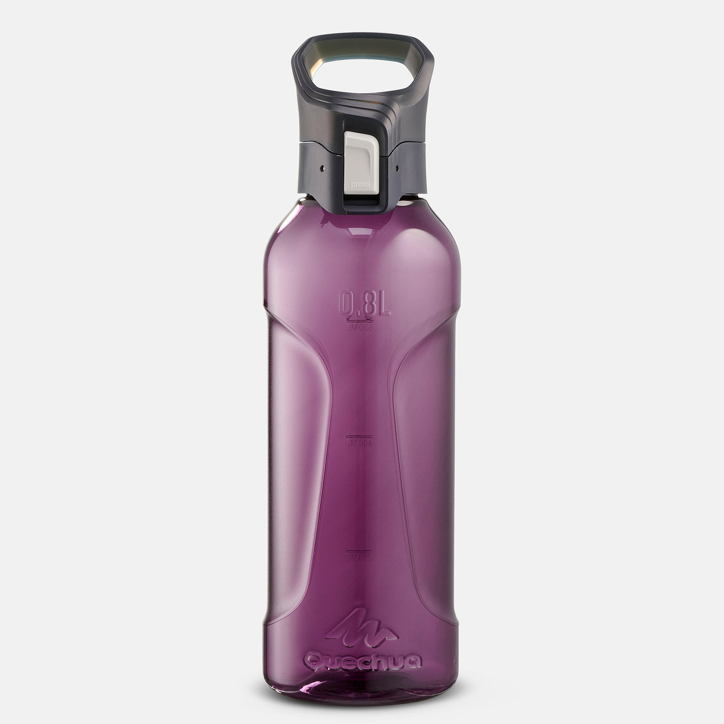 Ecozen®  0.8 L flask with quick opening cap for hiking - Purple 2/13