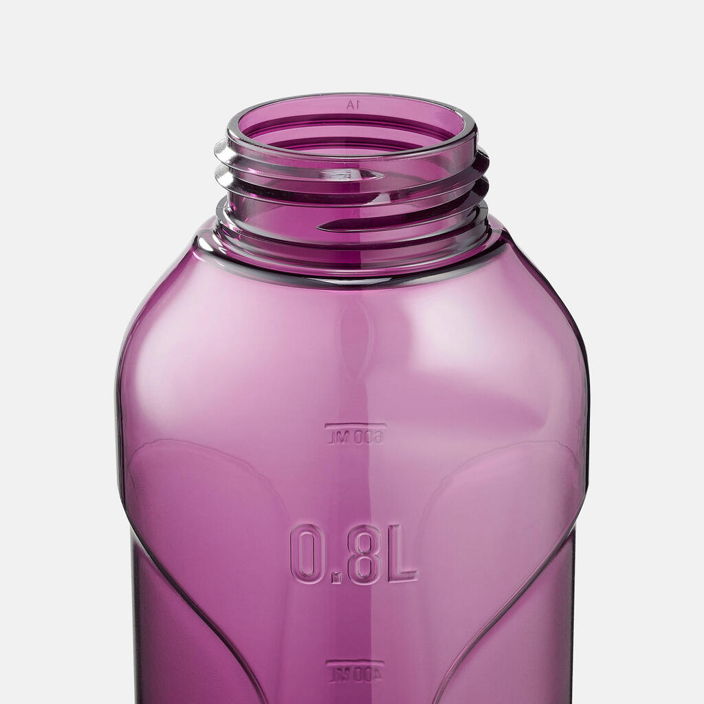 Trinkflasche 0,8 l Ecozen® mit Schnellverschluss Wandern - violett