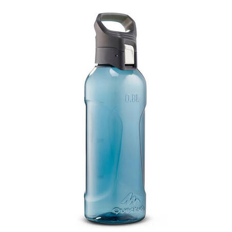 Botol Minum Plastik Hiking quick-open Tritan MH500 - 800 ml - Biru