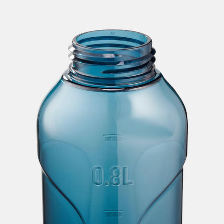 Gourde Ecozen®  0,8L avec bouchon ouverture rapide pour la randonnée - bleu