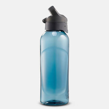 Botol Minum Hiking 0.8 L MH500 Bukaan Cepat - Biru