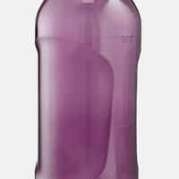 Plastic (Tritan) Hiking Flask with Quick Opening Cap MH500 0.5 Litre Purple