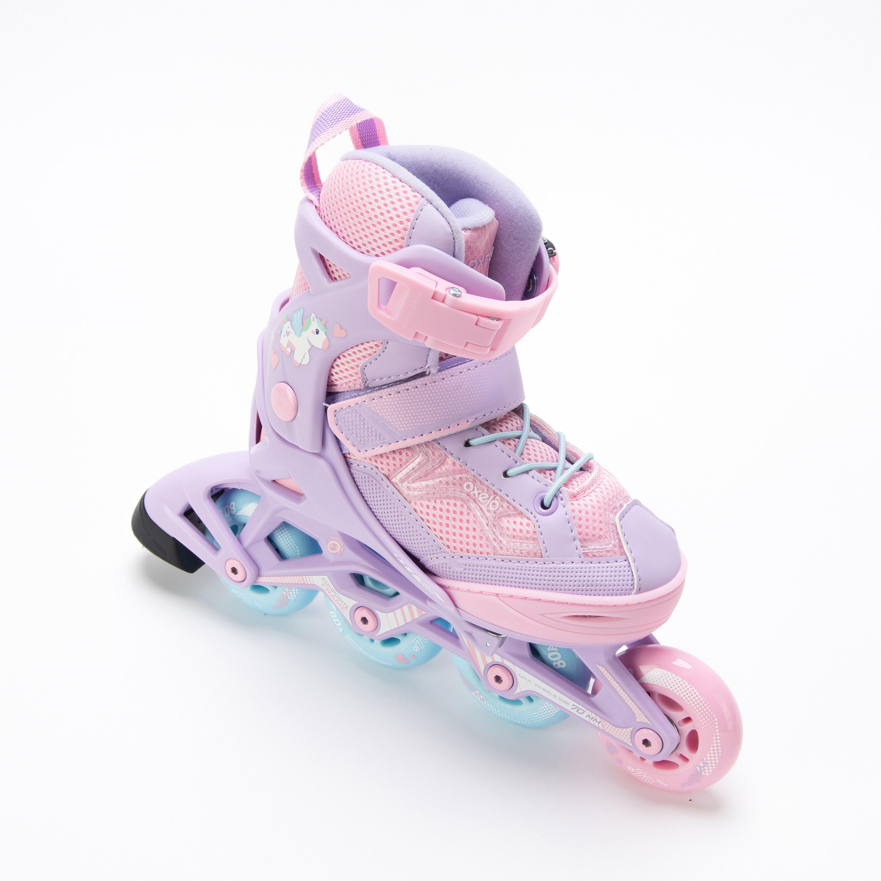 OXELO Inline Skates Inliner RS ILS FIT3 CN helllila
