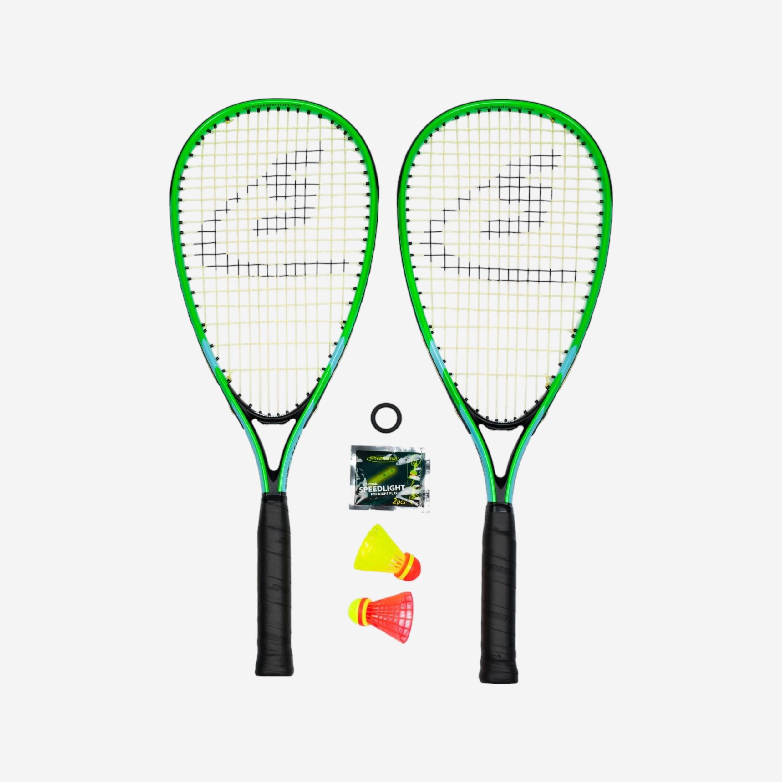 SPEEDMINTON Kit 2 racchette e volani Speedminton START SET MESH
