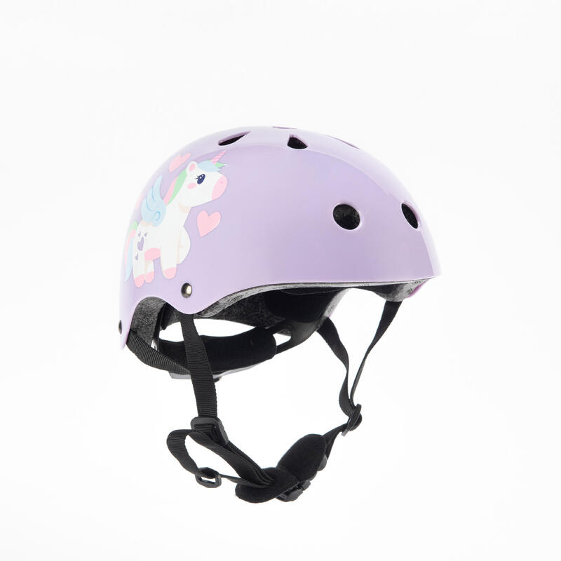 Play 3 Inline Skating Skateboarding Scootering and Cycling Helmet - Light Purple