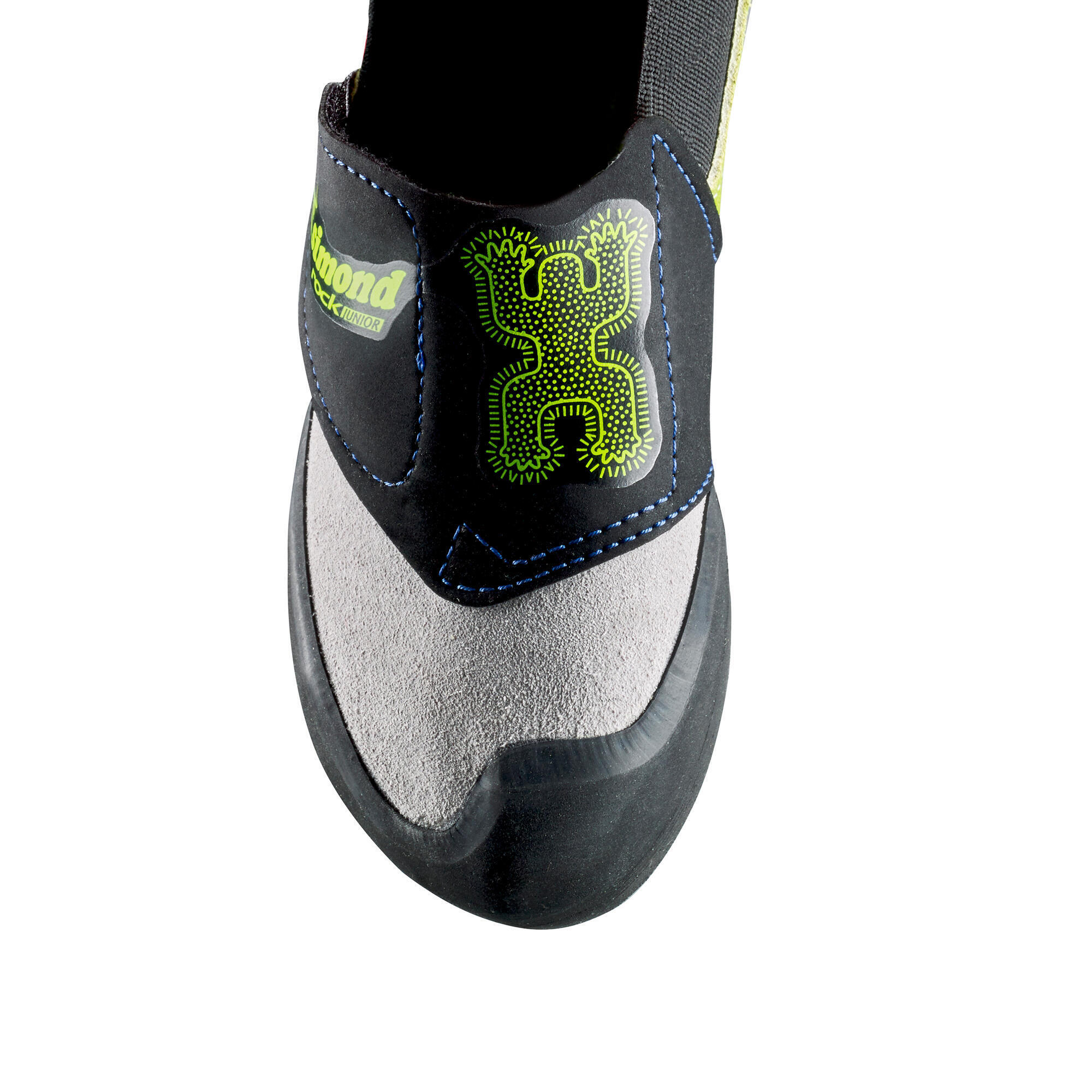 CHILDREN'S CLIMBING SHOES - ROCK GRIS VERT