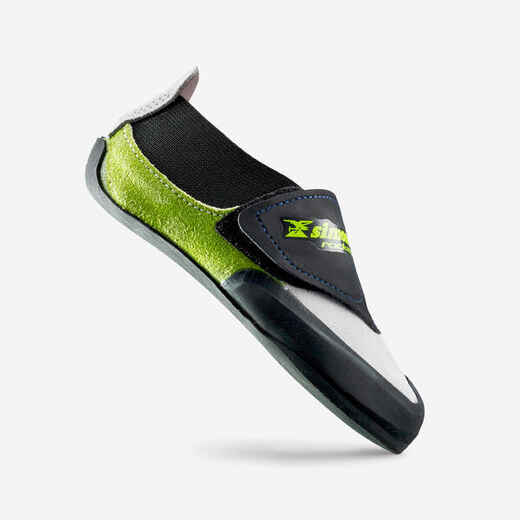 
      Sivo-zeleni otroški plezalni čevlji
  