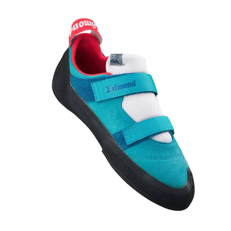 CLIMBING SHOES  ROCK+ - TURQUOISE