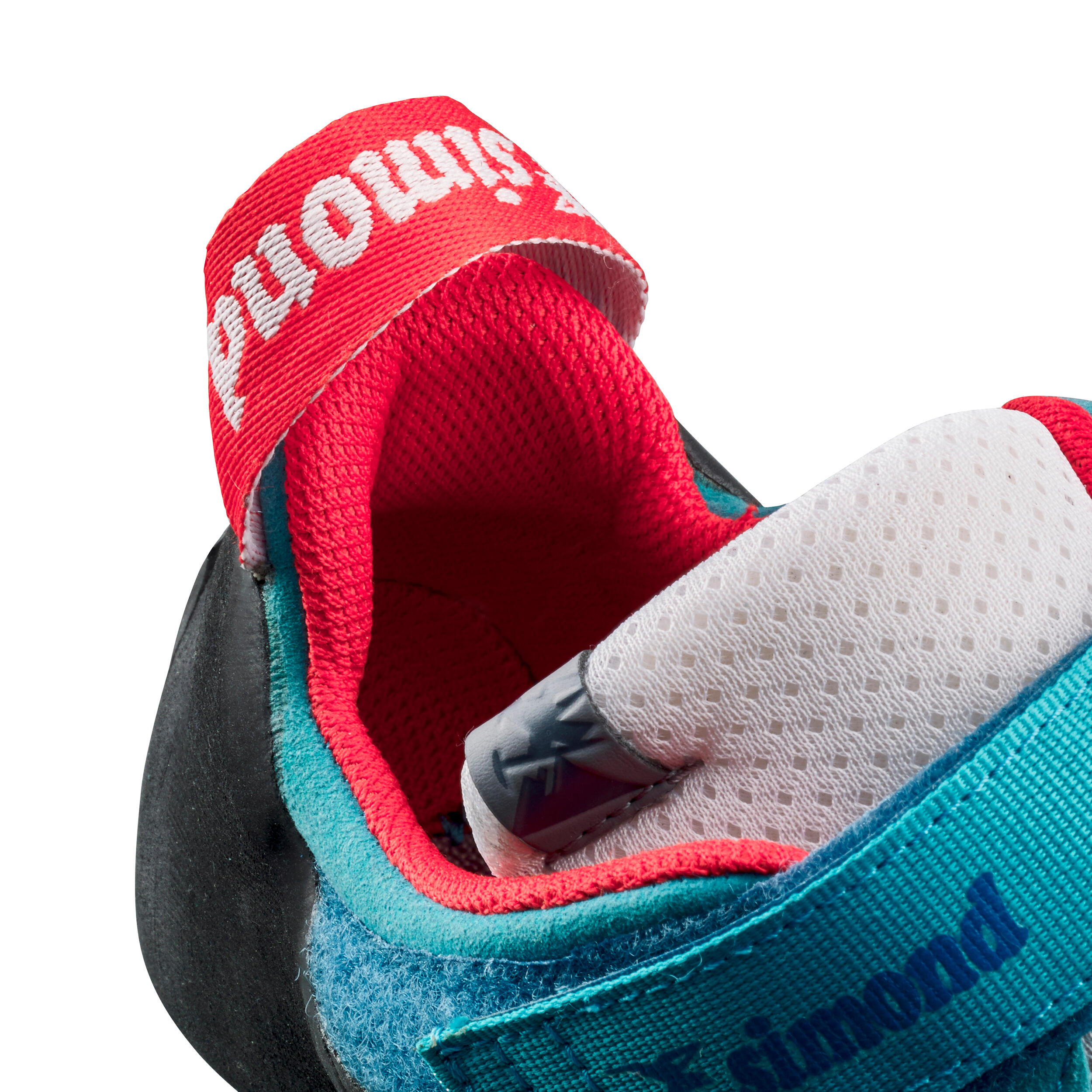 CLIMBING SHOES  ROCK+ - TURQUOISE 10/11