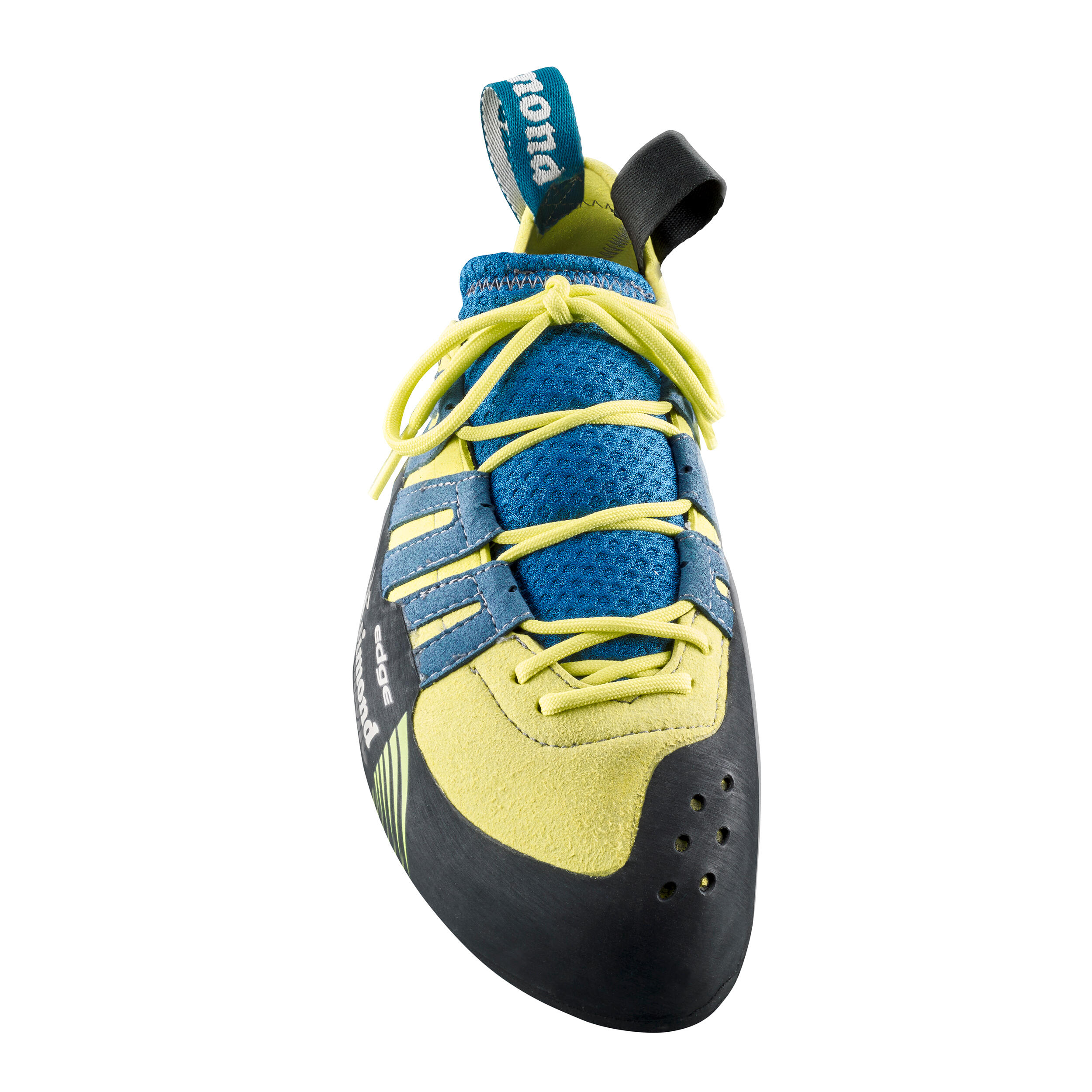 CLIMBING SHOES EDGE LACES V2 - ANISEED/BLUE 9/13