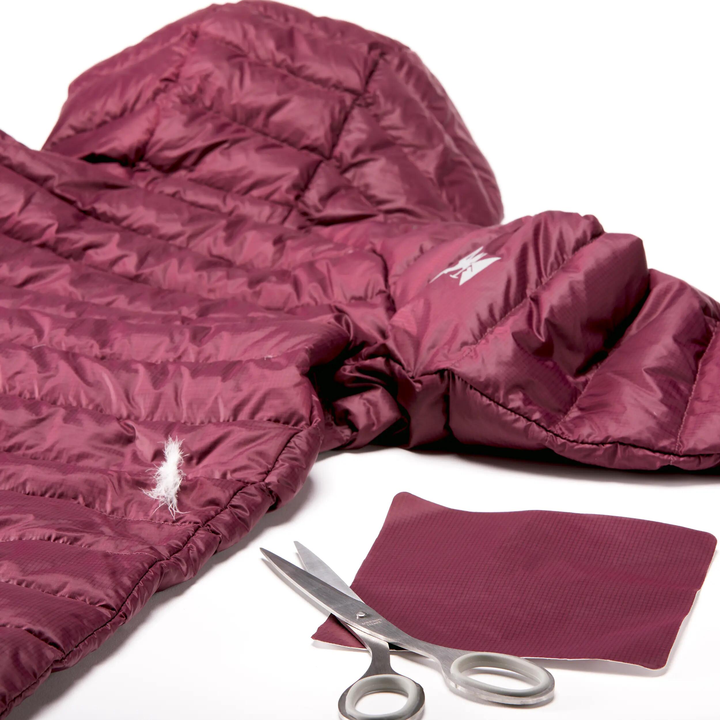 Women's Mountaineering Down Jacket - LIGHT MOUNTAINEERING - Burgundy 13/16