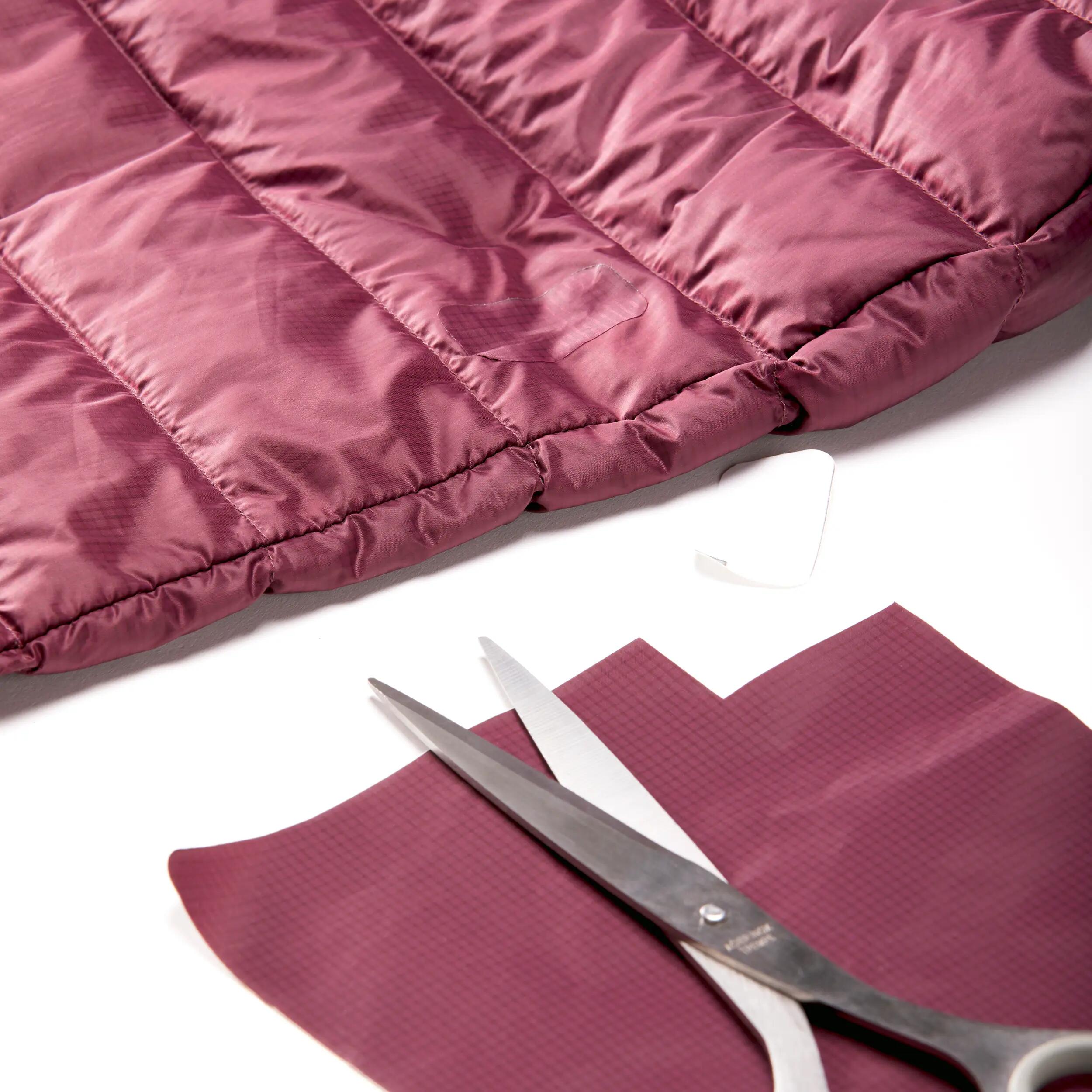 Women's Mountaineering Down Jacket - LIGHT MOUNTAINEERING - Burgundy 16/16