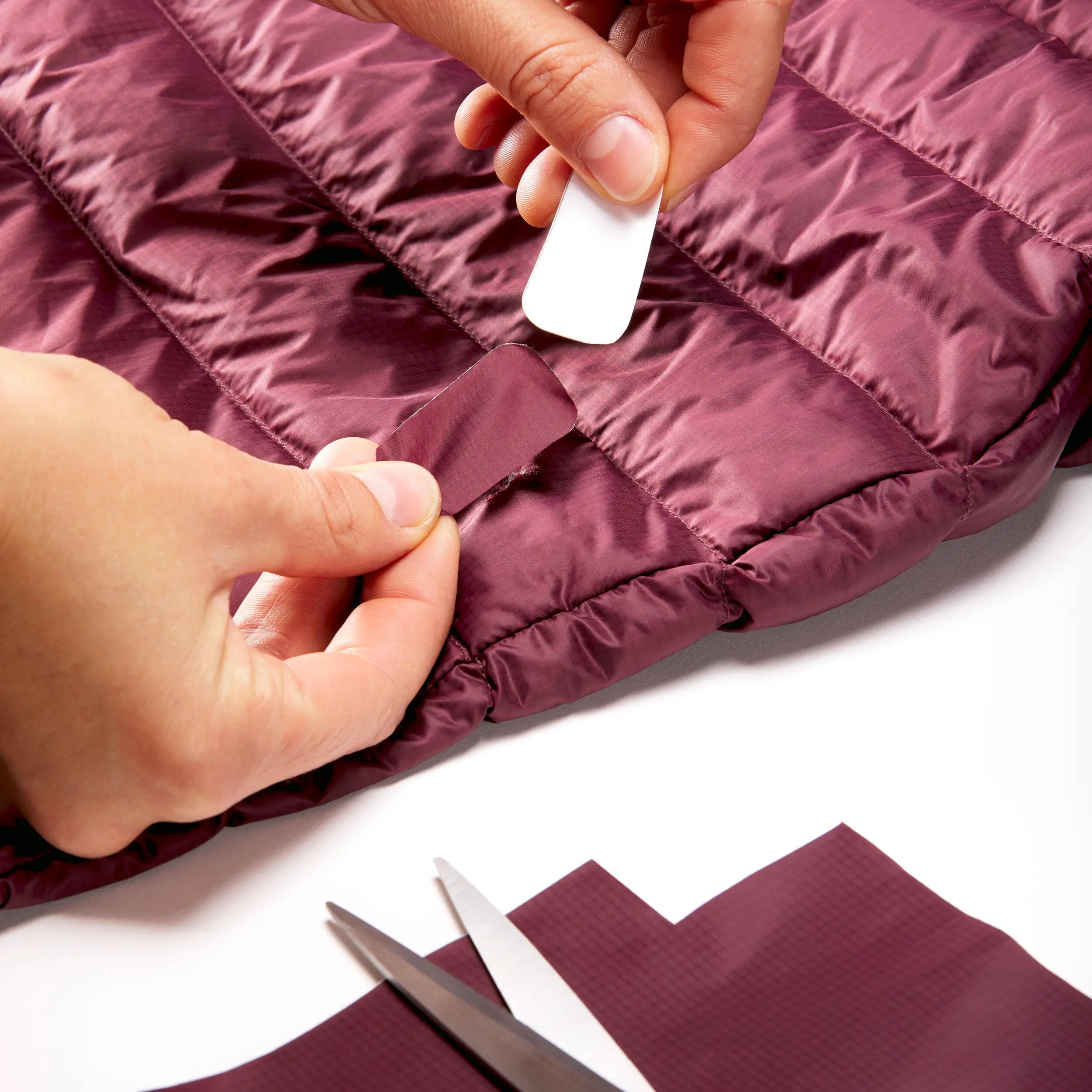 Women's Mountaineering Down Jacket - LIGHT MOUNTAINEERING - Burgundy 14/16
