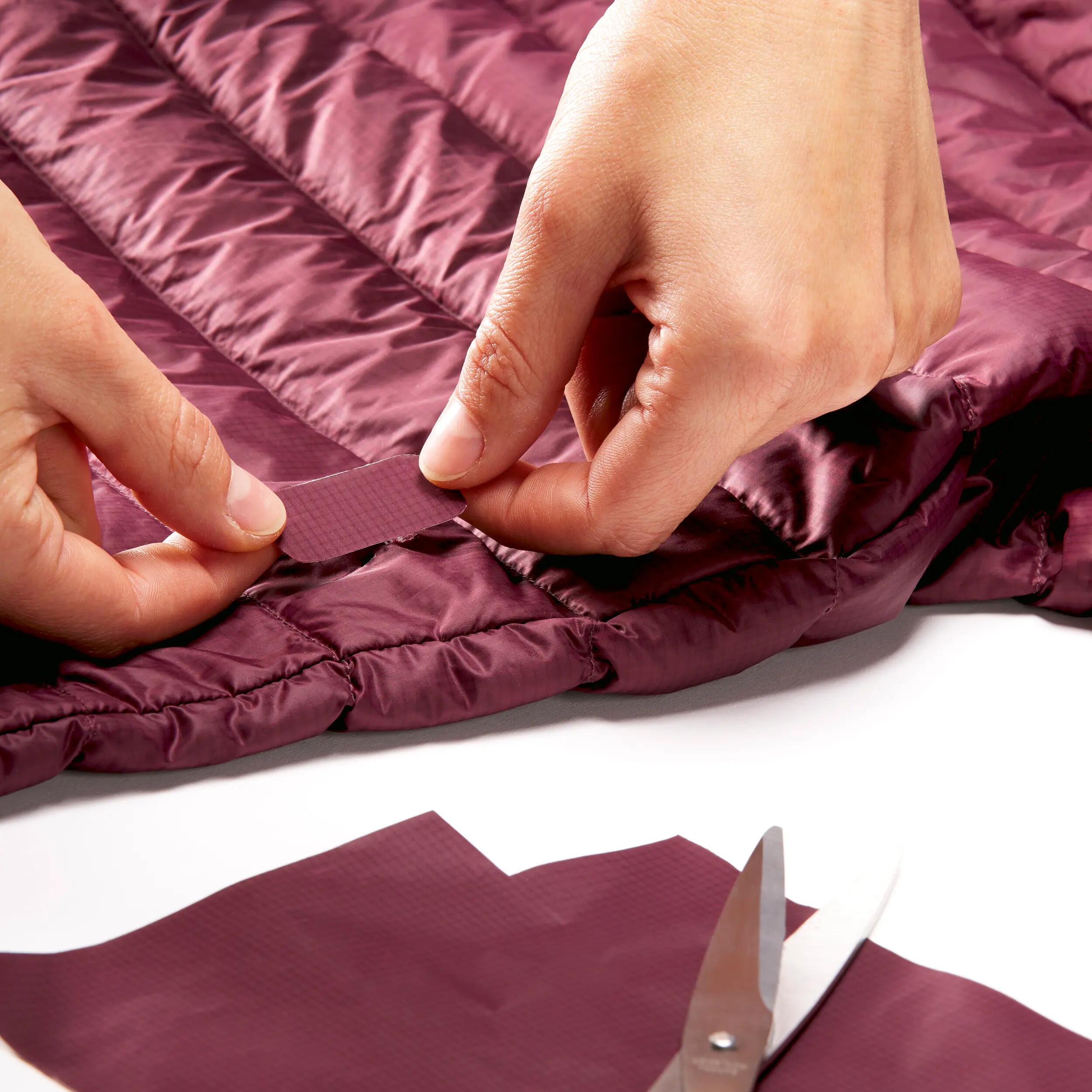 Women's Mountaineering Down Jacket - LIGHT MOUNTAINEERING - Burgundy 15/16