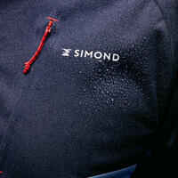 Softshell de alpinismo y montaña cortaviento Hombre Simond Alpinism Light