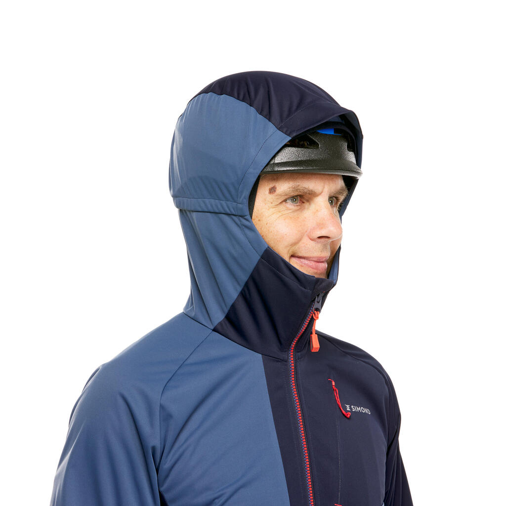 CHAQUETA ALPINISMO HOMBRE SOFTSHELL LIGHT AZUL