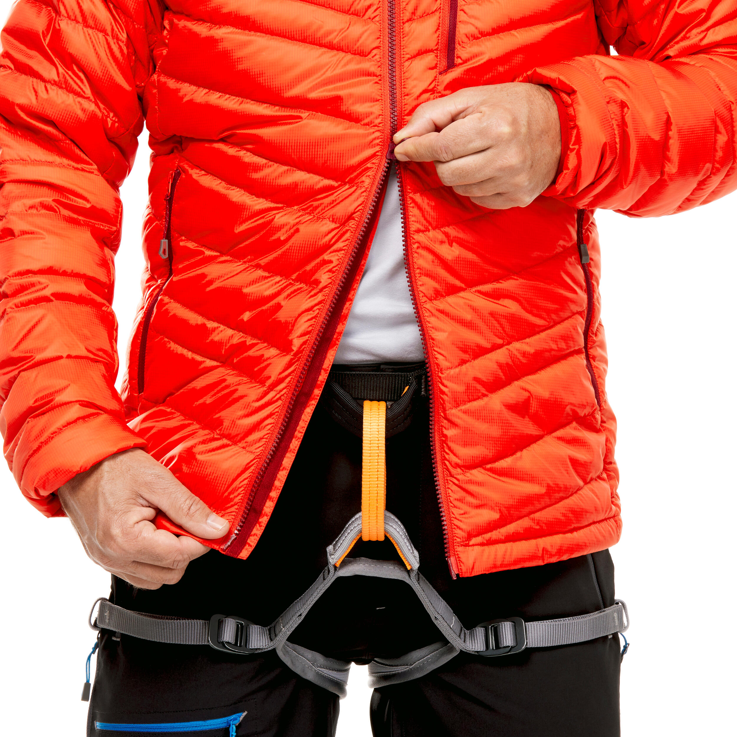 Doudoune Légère Homme Avec Capuche - Coupe-vent, Polaire, Pour Automne/hiver, Randonnée, Cyclisme, Décontractée