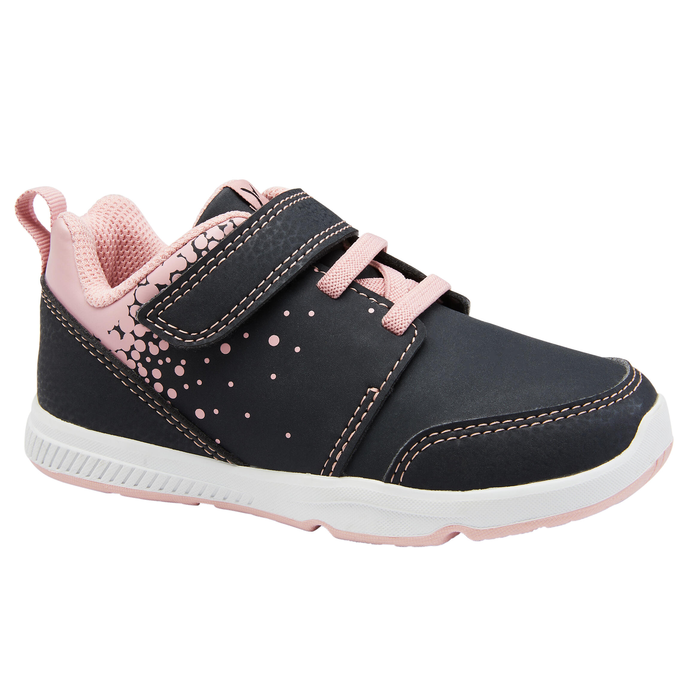 DECATHLON Scarpe da ginnastica baby 555 I MOVE grigio-rosa dal 25 al 30
