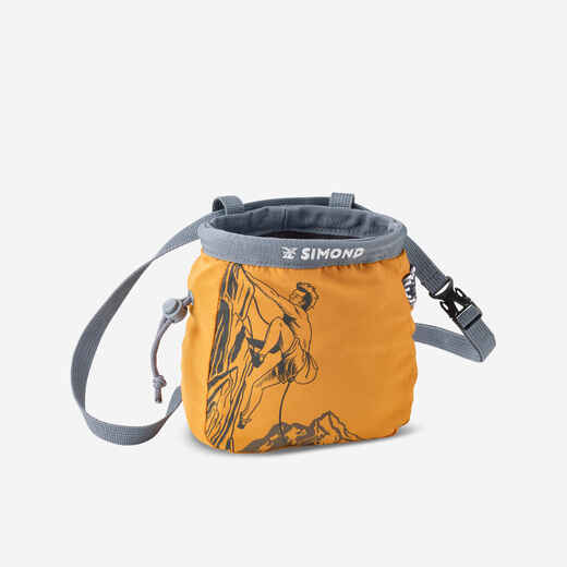 
      CLIMBING CHALK BAG VERTIKA SIZE L - OCHRE
  