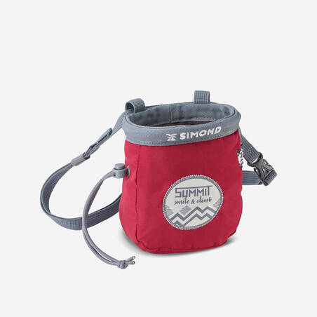 Chalk Bag Vertika Panjat Tebing M - Merah